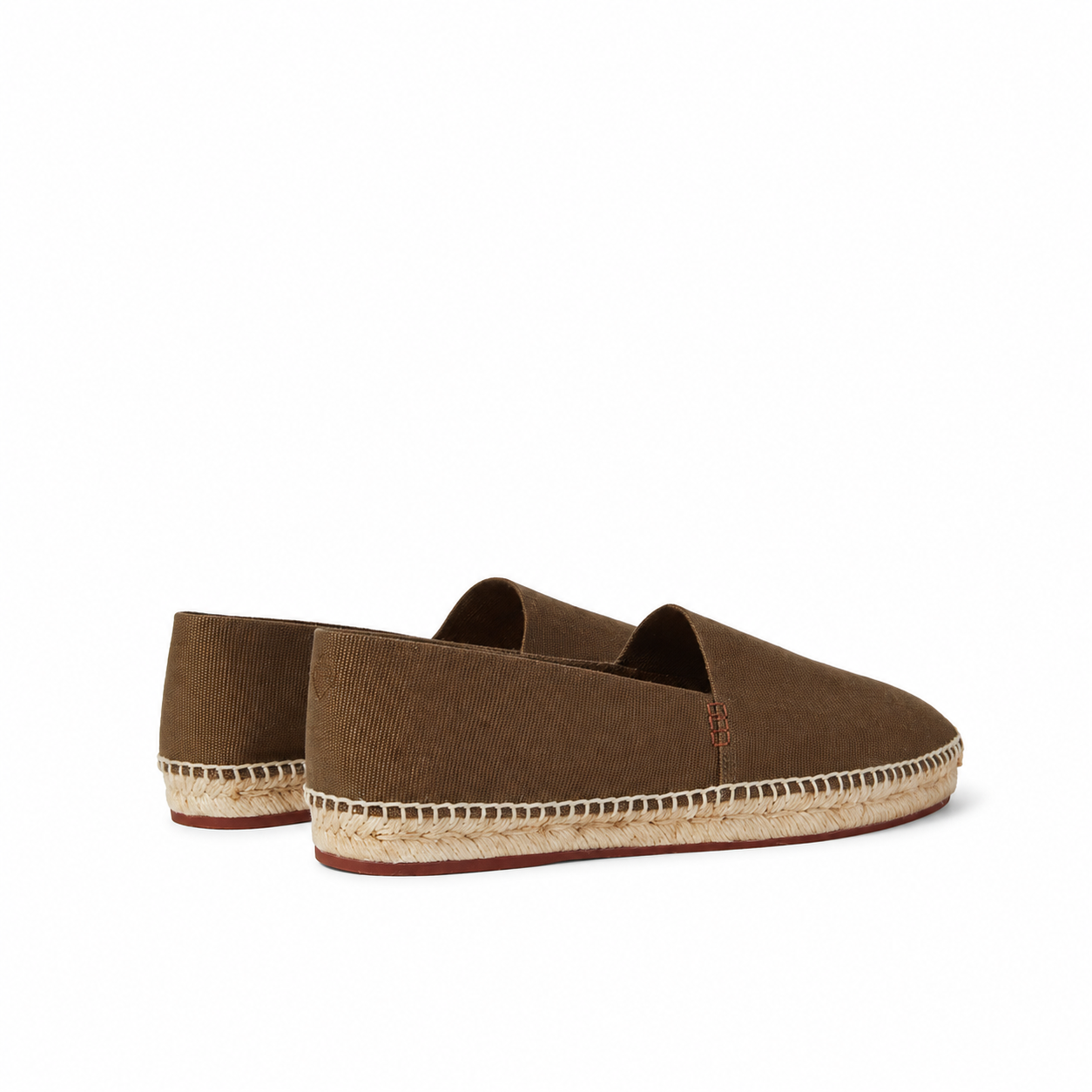 Loro Piana Espadrille Basque Walk - Khaki