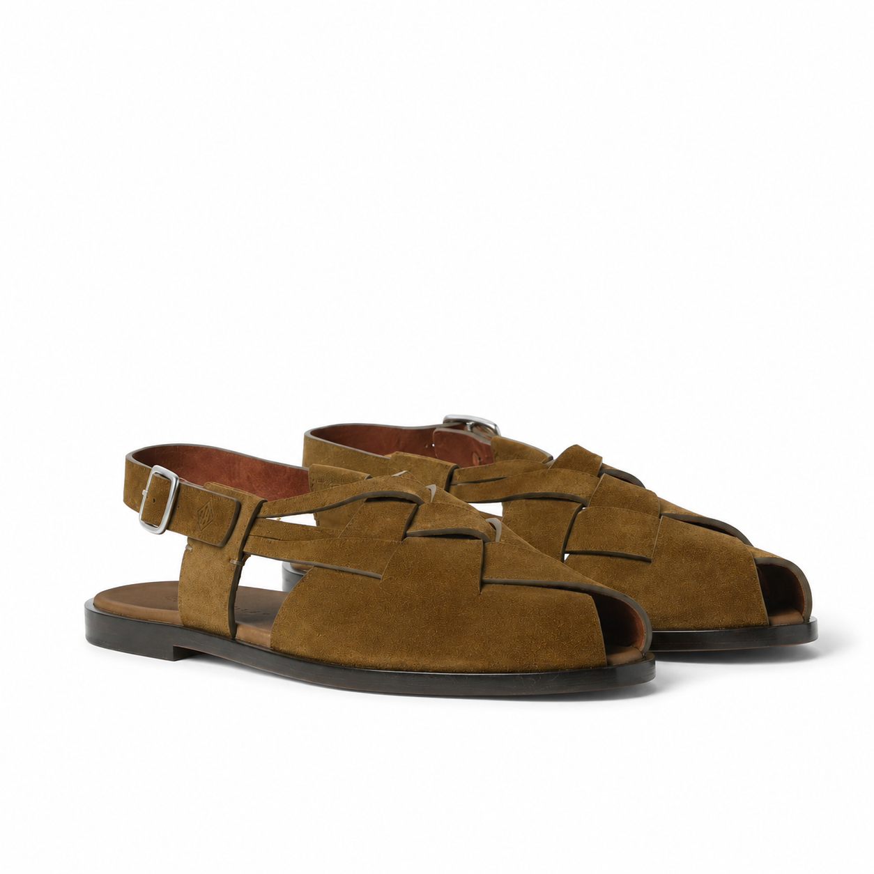 Loro Piana Peter Walk Sandal - Savana Bark