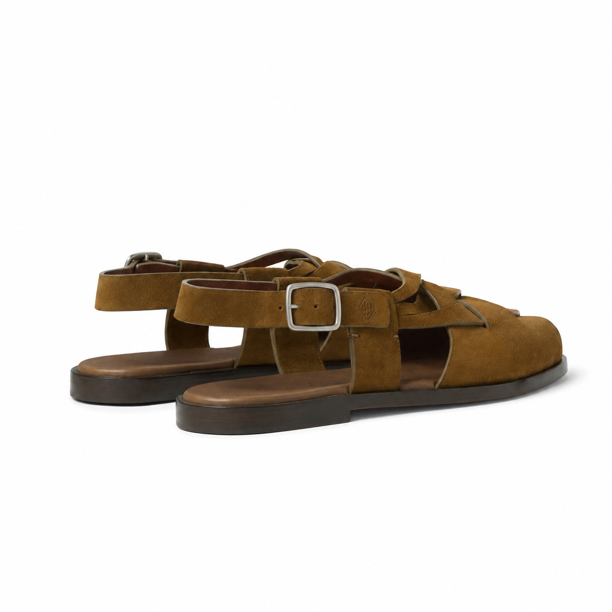 Loro Piana Peter Walk Sandal - Savana Bark