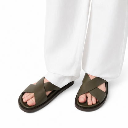 Loro Piana Riviera Slide Walk - Cedar Green