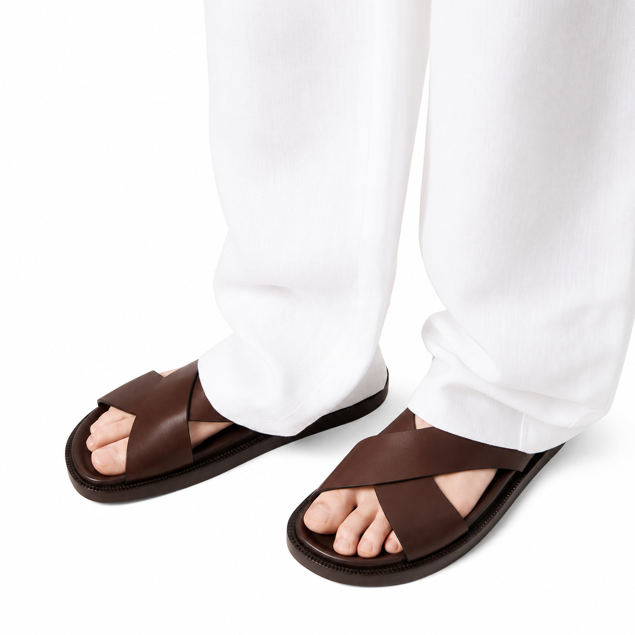 Loro Piana Riviera Slide Walk - Dark Moka