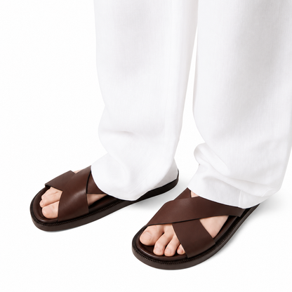 Loro Piana Riviera Slide Walk - Dark Moka