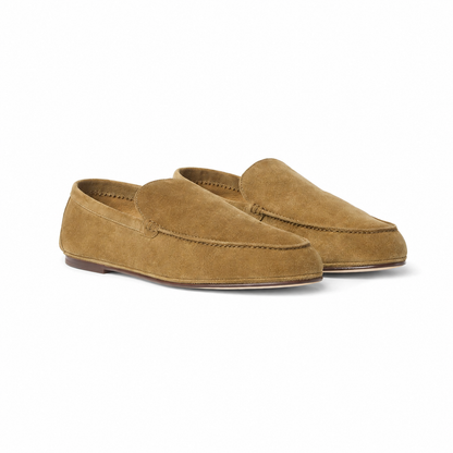Loro Piana Summer Anton Walk Loafer - Savana Bark