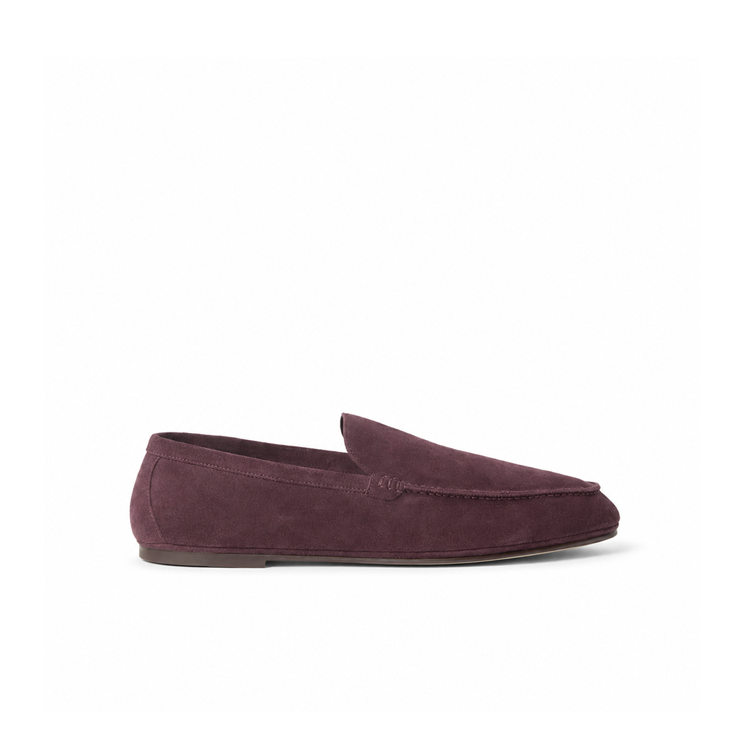 Loro Piana Summer Anton Walk Loafer - Grape Fruit