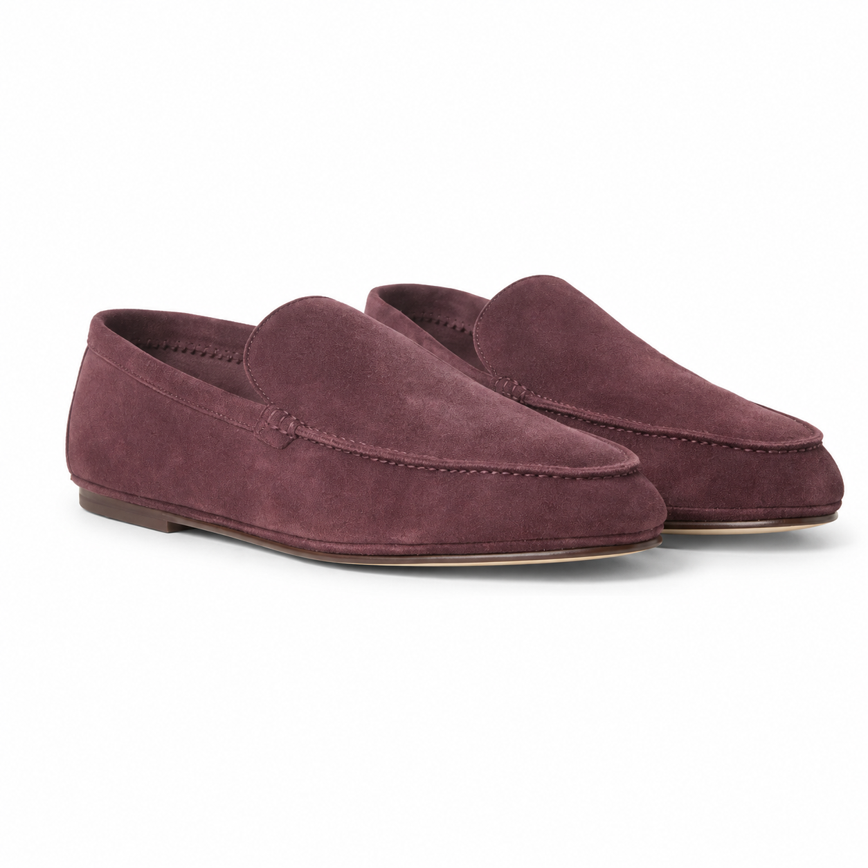 Loro Piana Summer Anton Walk Loafer - Grape Fruit