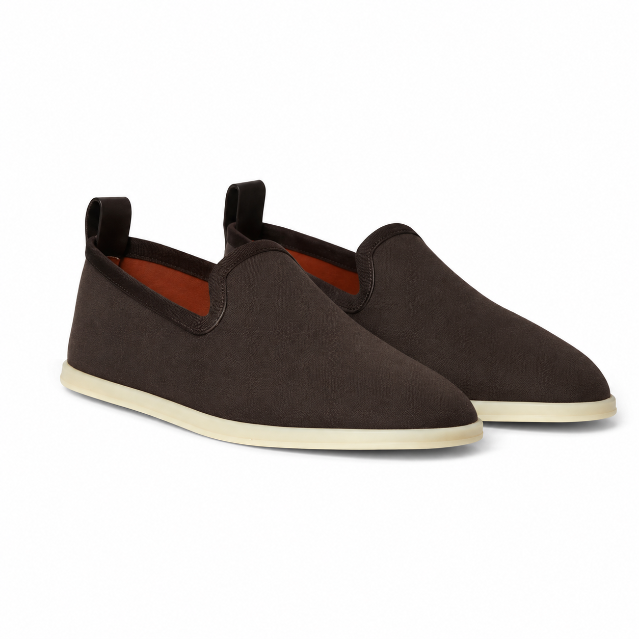 Loro Piana Venice Walk The Gift of Kings® Moccasin - Demitasse Coffee