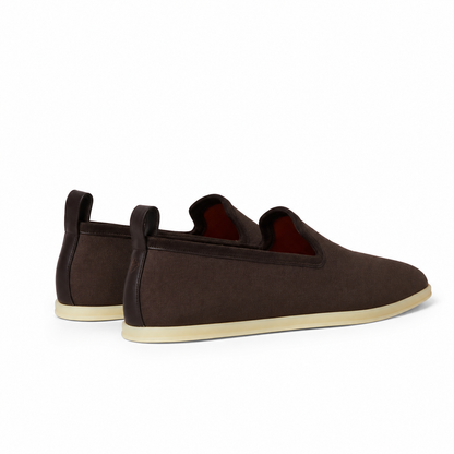 Loro Piana Venice Walk The Gift of Kings® Moccasin - Demitasse Coffee