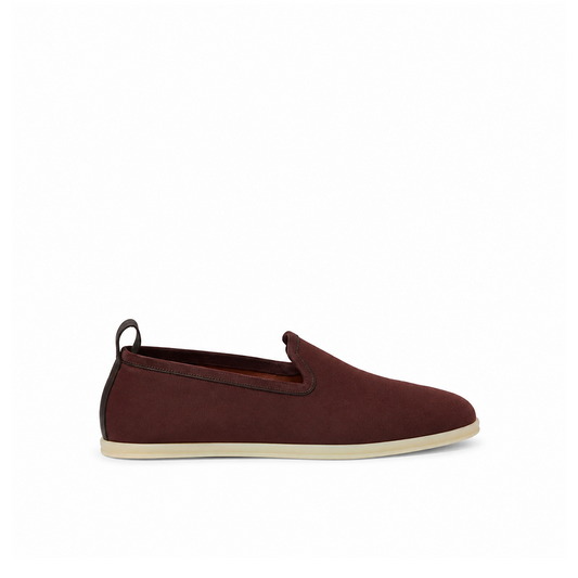 Loro Piana Venice Walk The Gift of Kings® Moccasin - Dark Berry Sangria
