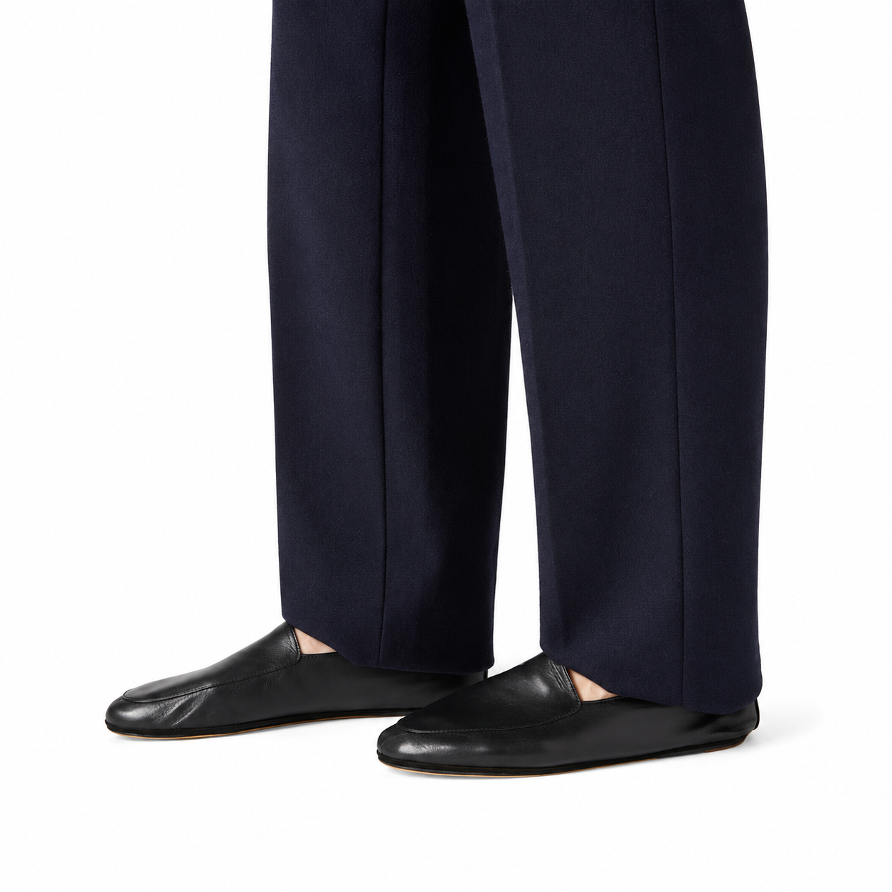 Loro Piana Mokassin Anton Walk Men's - Black