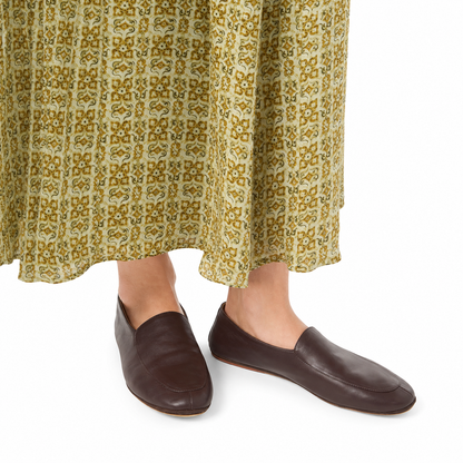 Loro Piana Anton Walk Moccasin Women - Dark Aloe