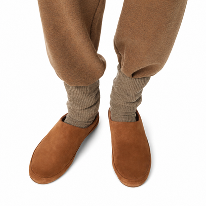 Loro Piana Tomori Walk Mule - Brandy