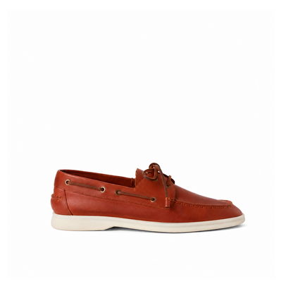 Loro Piana Sea-Sail Walk Moccasin - Liqueur