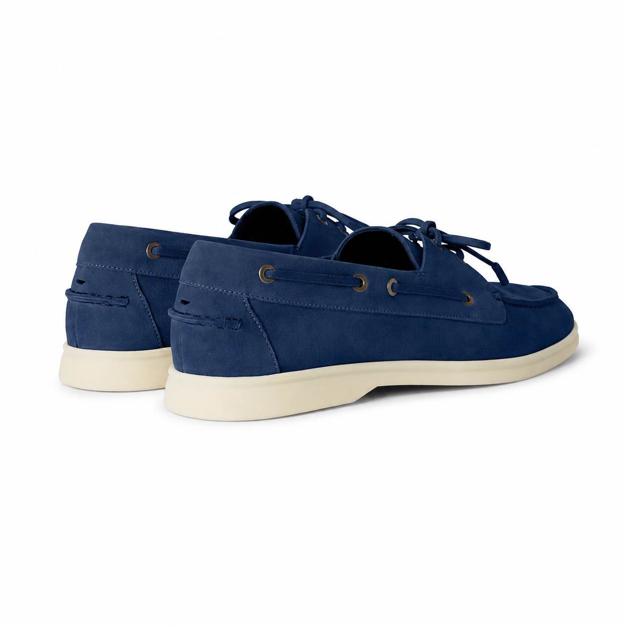 Loro Piana Sea-Sail Walk Moccasin - Indigo Blue