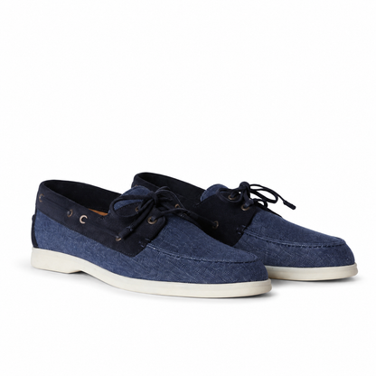 Loro Piana Sea-Sail Walk Loafer - Surge Blue