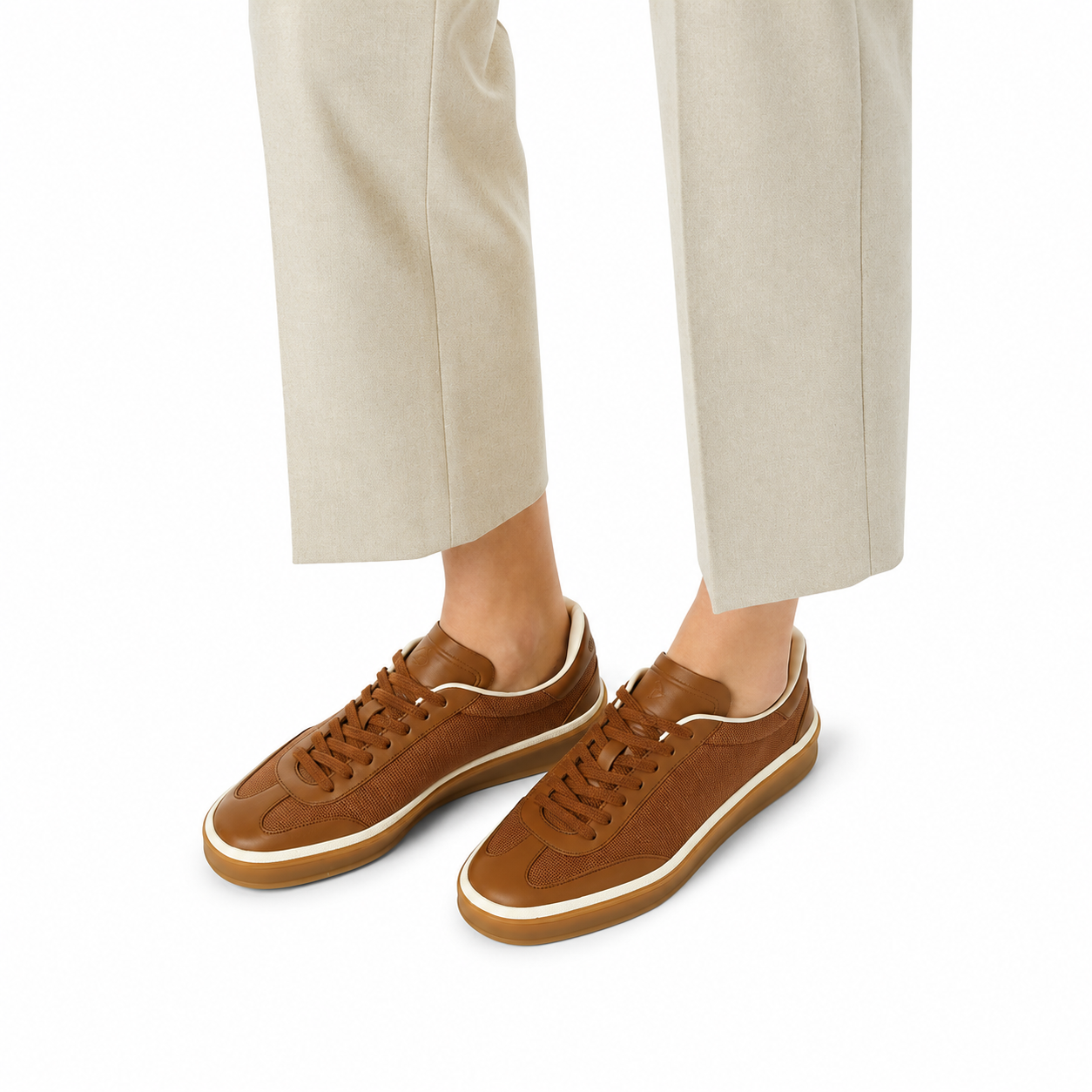 Loro Piana Sneaker Tennis Walk Women's - Colour Vicuna