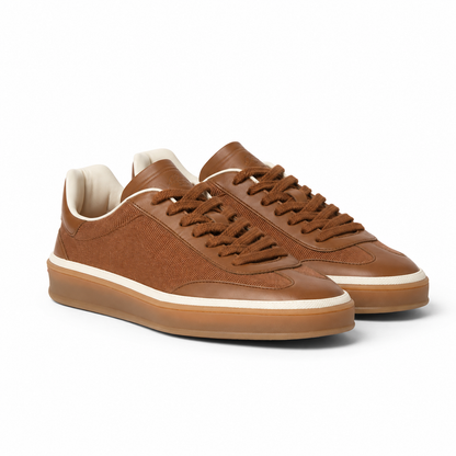 Loro Piana Sneaker Tennis Walk Women's - Colour Vicuna