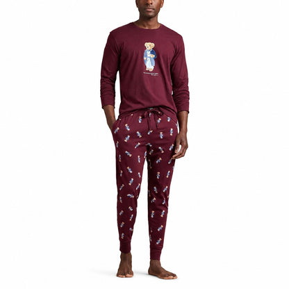 Ralph Lauren Polo Bear Jersey Pajama Set