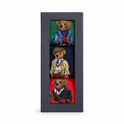 Polo Bear Hose 3 Socks Gift Set