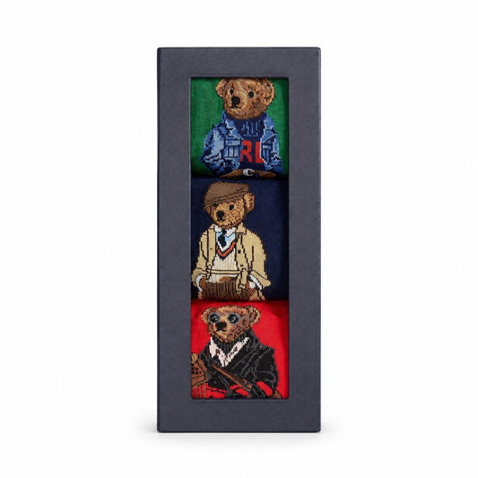 Polo Bear Hose 3 Socks Gift Set