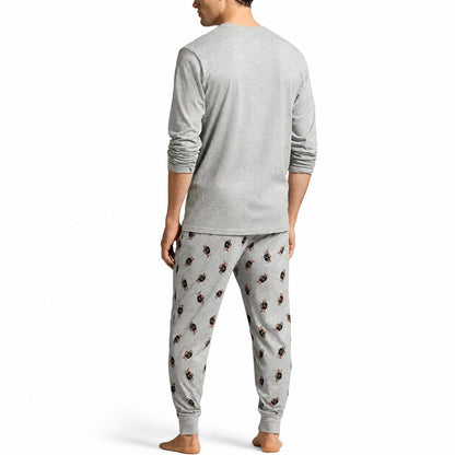 Ralph Lauren Polo Bear Jersey Pajama Set