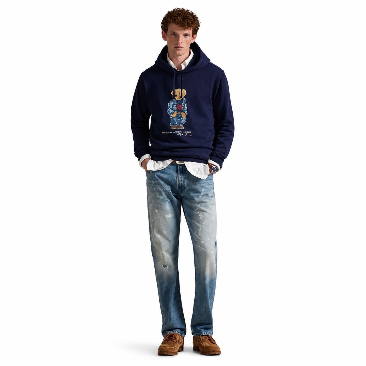 Ralph Lauren Polo Bear Fleece Hoodie