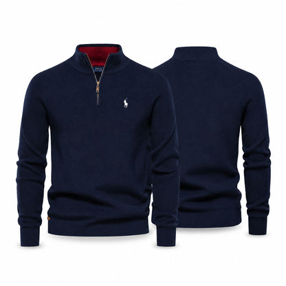 Ralph Lauren Ribbed Zip Pullover Premium