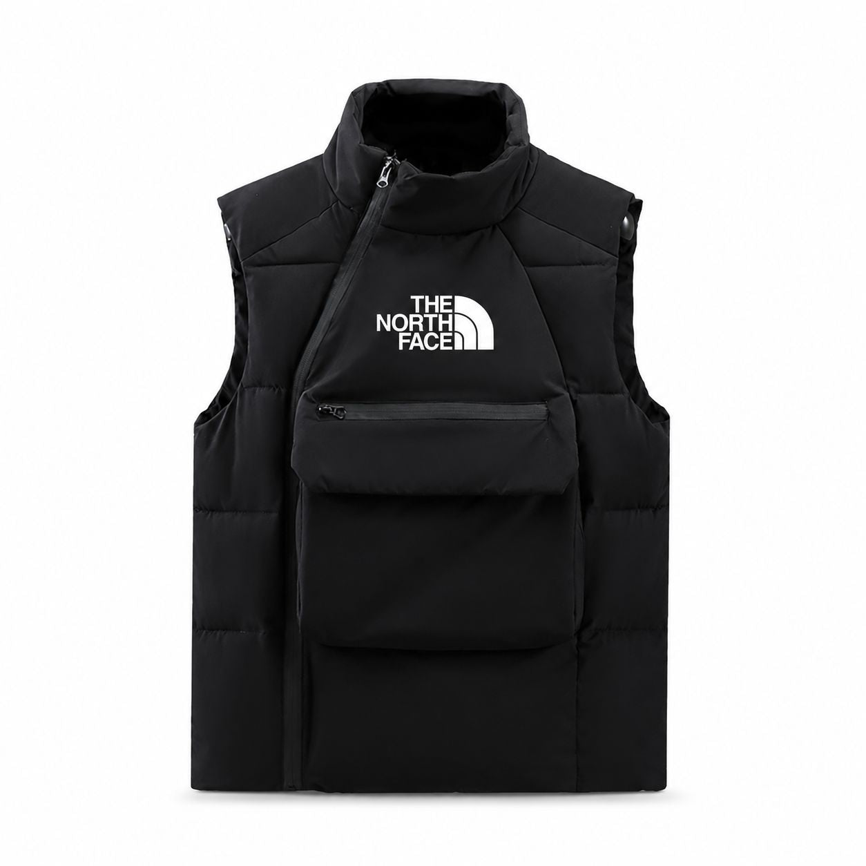 The North Face Quilted Wool-Blend Cable-Knit Sweater