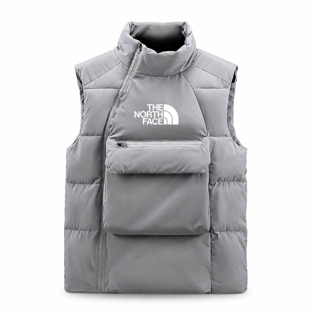 The North Face Quilted Wool-Blend Cable-Knit Sweater