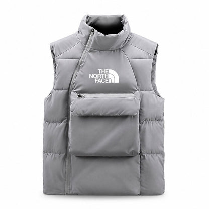 The North Face Quilted Wool-Blend Cable-Knit Sweater