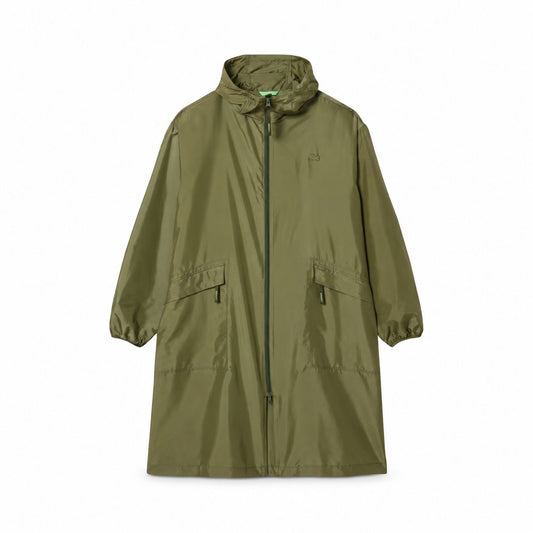 Lacoste Long Packable Water-Repellent Parka