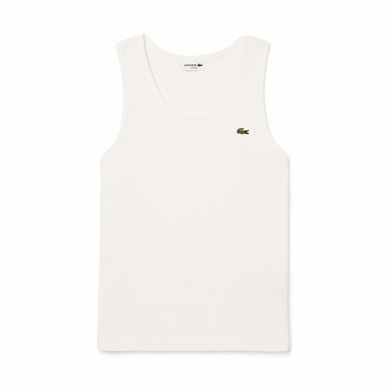 Lacoste Men's Slim Fit Ribbed Cotton Tank Top