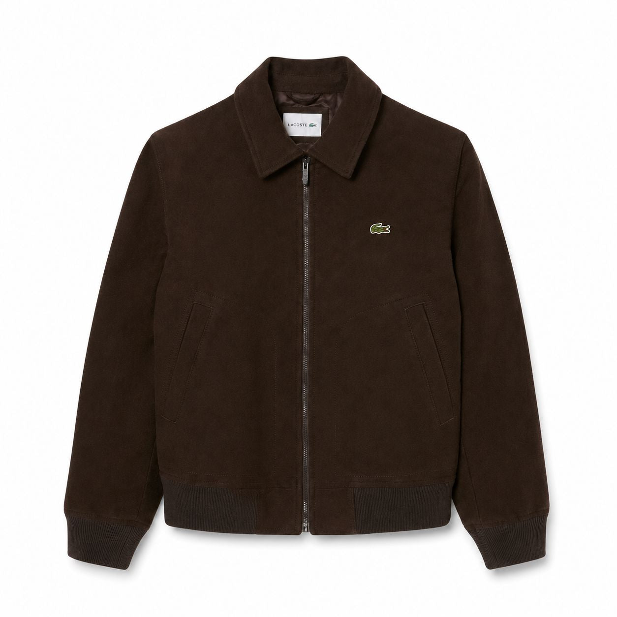 Lacoste Quilted Moleskin Jacket