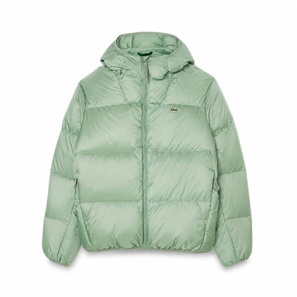 Lacoste Short Water-Repellent Hooded Down Jacket
