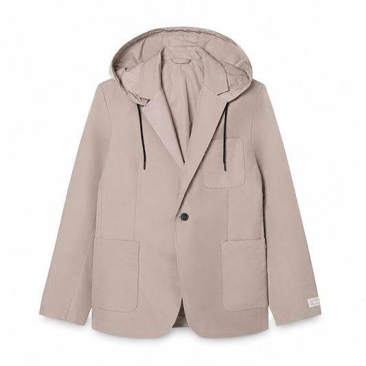 Lacoste Twill Blazer with Hood
