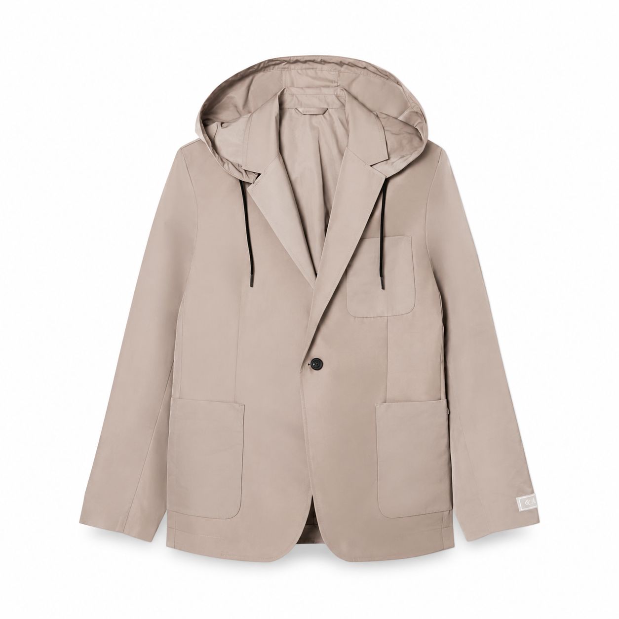 Lacoste Twill Blazer with Hood
