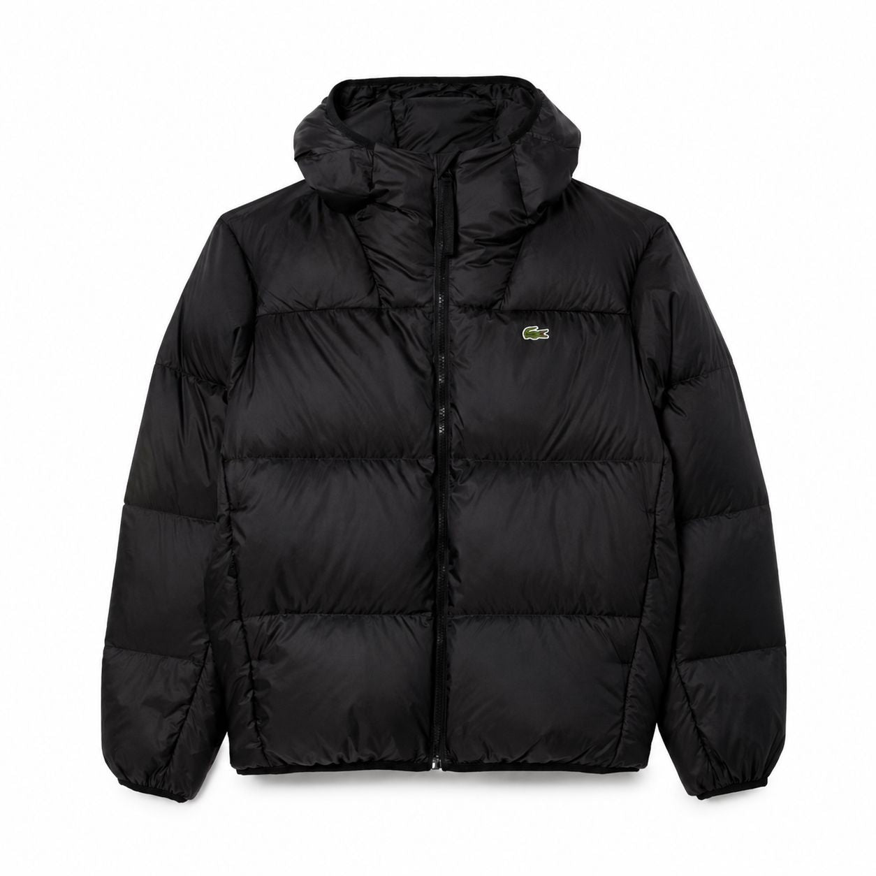 Lacoste Short Water-Repellent Hooded Down Jacket