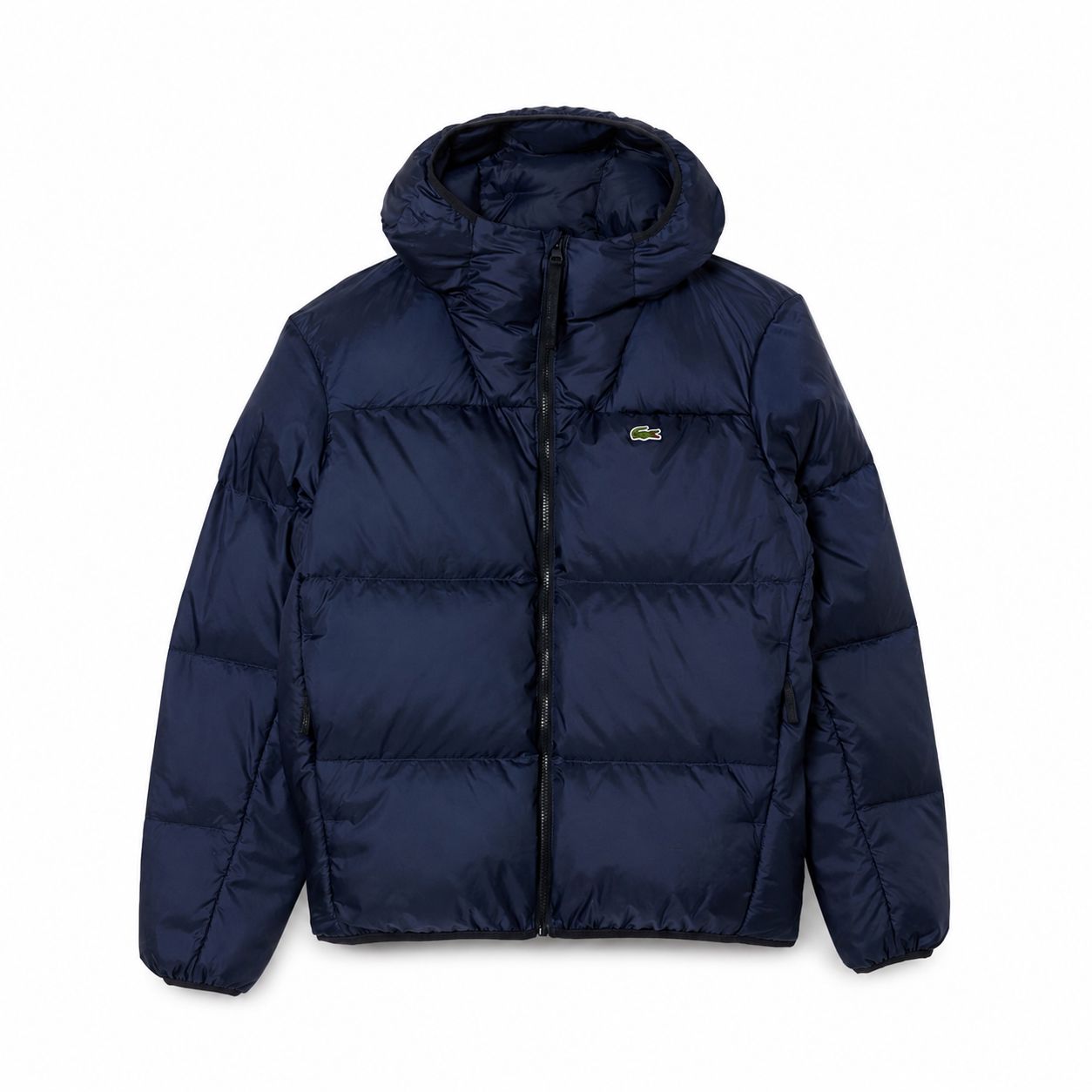 Lacoste Short Water-Repellent Hooded Down Jacket