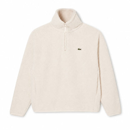 Lacoste Polar Fleece Sweatshirt With High Zip Neck