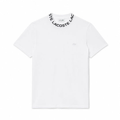 Lacoste Piqué T-Shirt With Jacquard Logo