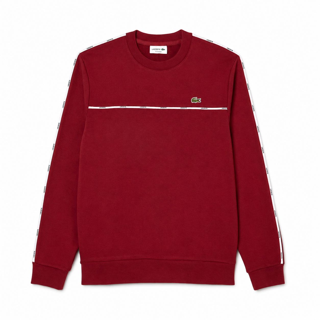 Lacoste Fleece Sweatshirt With Logo Trim