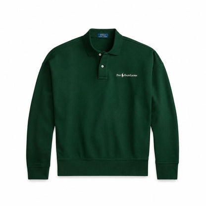 Ralph Lauren Logo Sweatshirt With Polo Collar