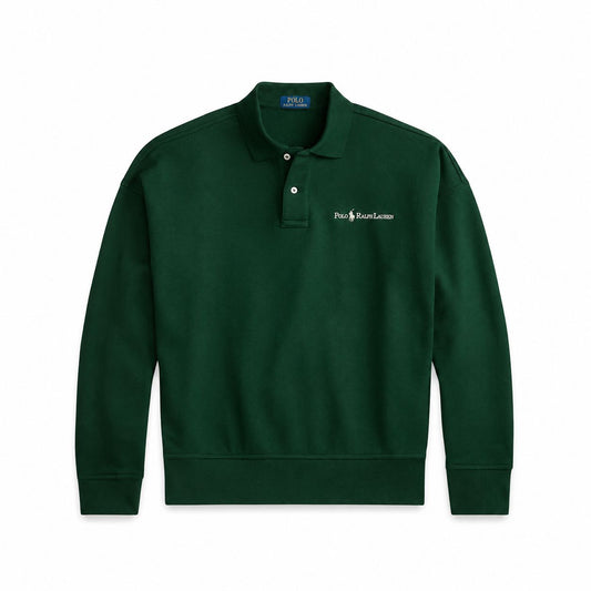 Ralph Lauren Logo Sweatshirt With Polo Collar
