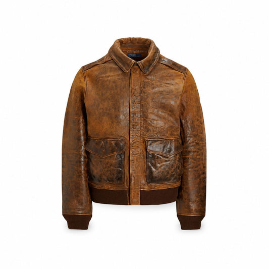 Ralph Lauren Leather Flight Jacket