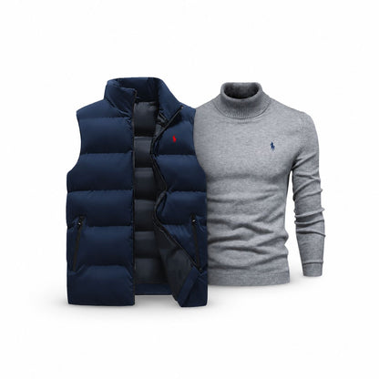 Ralph Lauren Vest + Free Sweater (clearance sale)