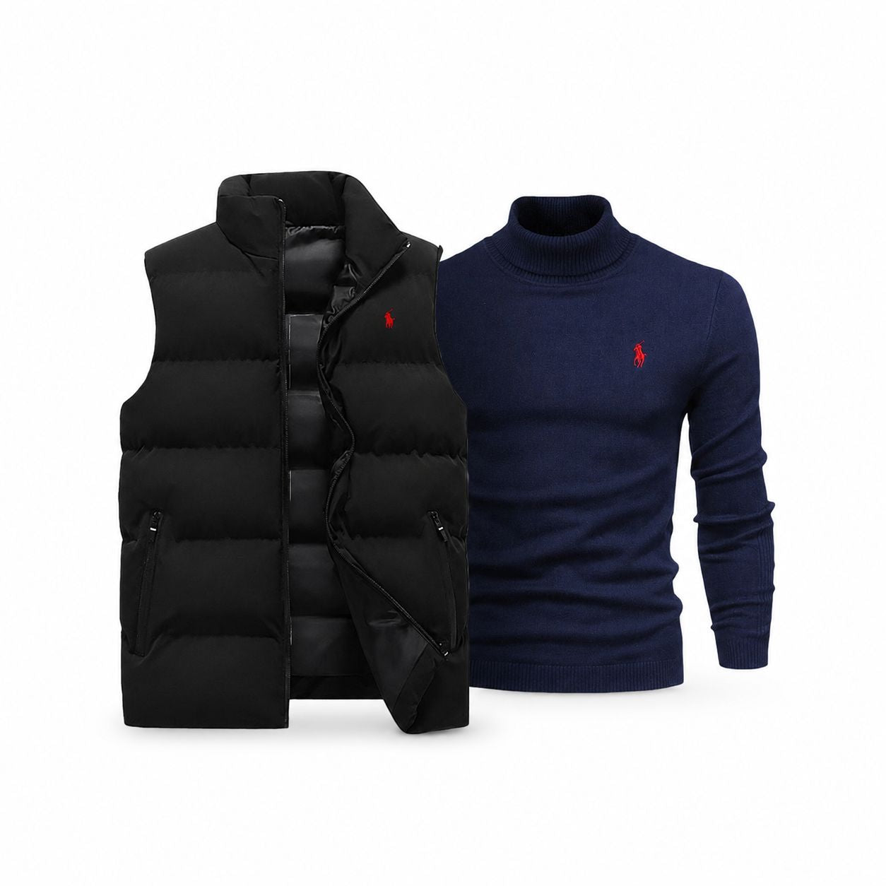 Ralph Lauren Vest + Free Sweater (clearance sale)