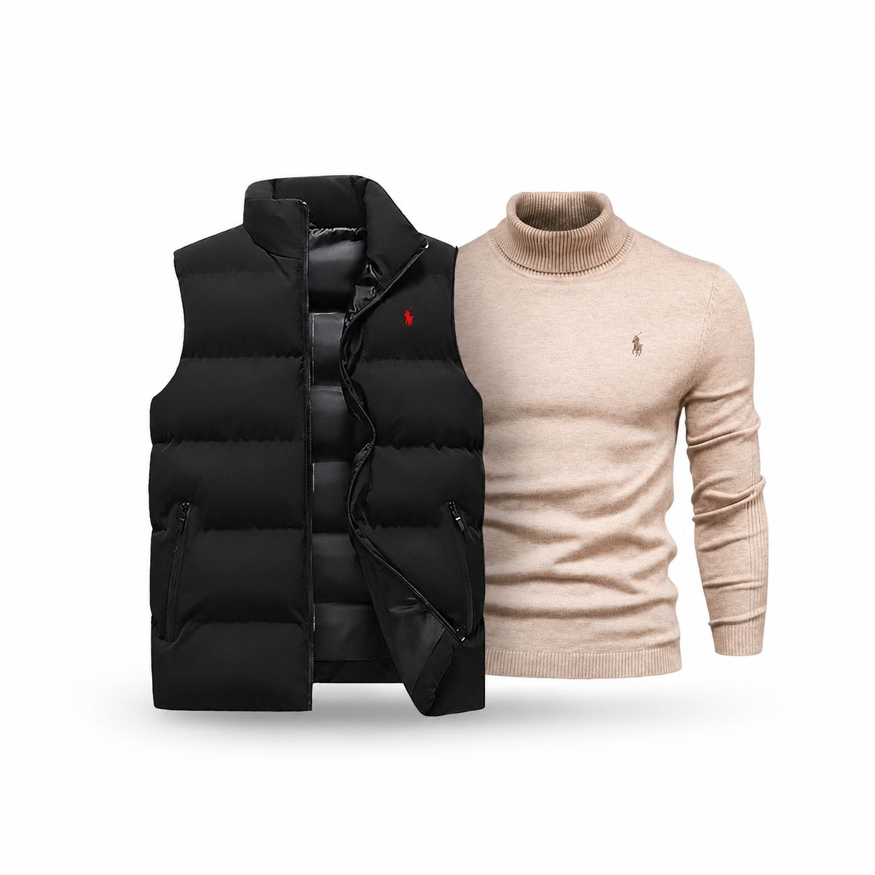 Ralph Lauren Vest + Free Sweater (clearance sale)