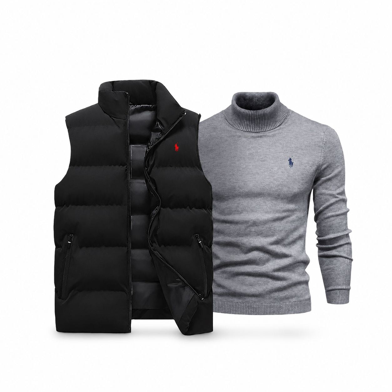 Ralph Lauren Vest + Free Sweater (clearance sale)