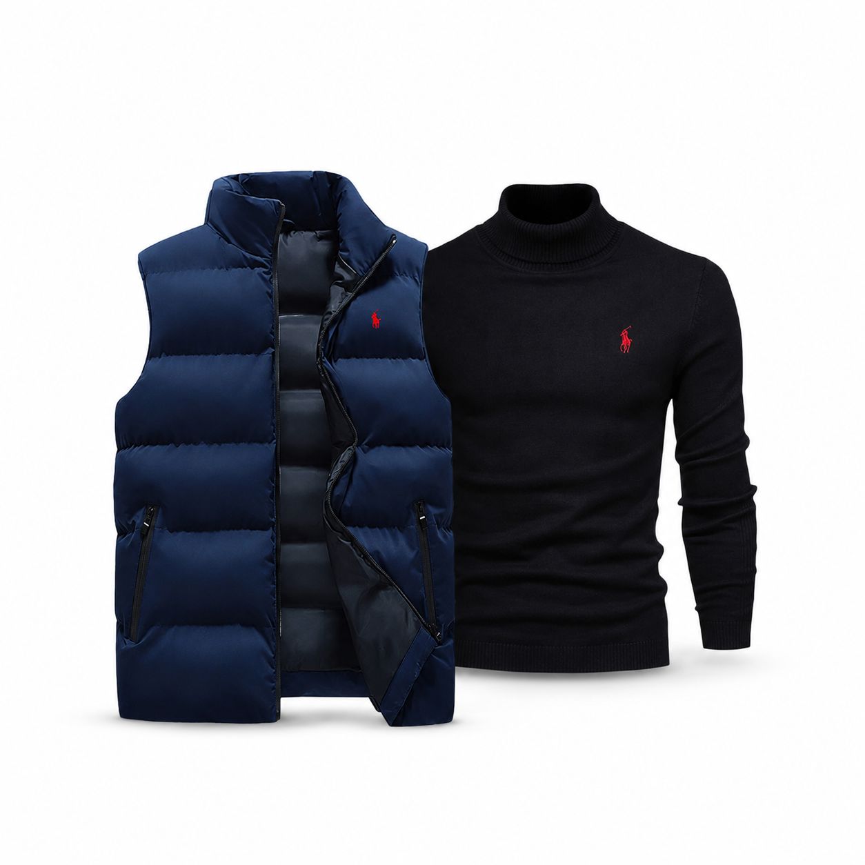 Ralph Lauren Vest + Free Sweater (clearance sale)