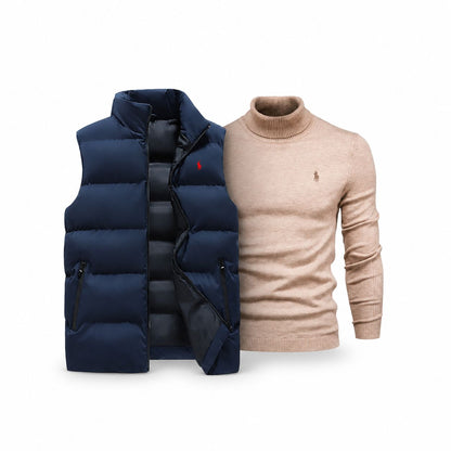 Ralph Lauren Vest + Free Sweater (clearance sale)