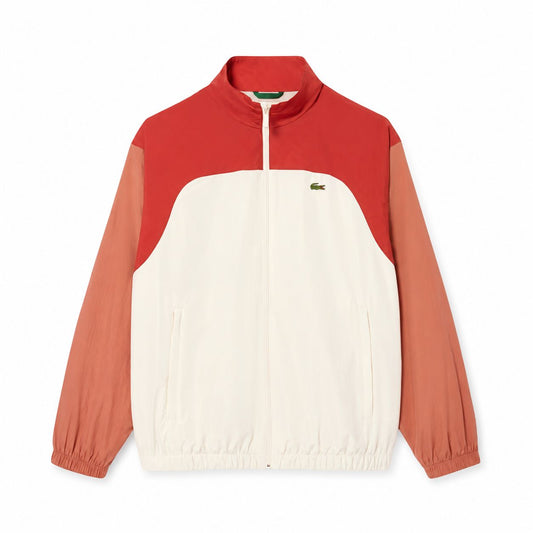 Lacoste Water-Repellent Color-Block Track Jacket